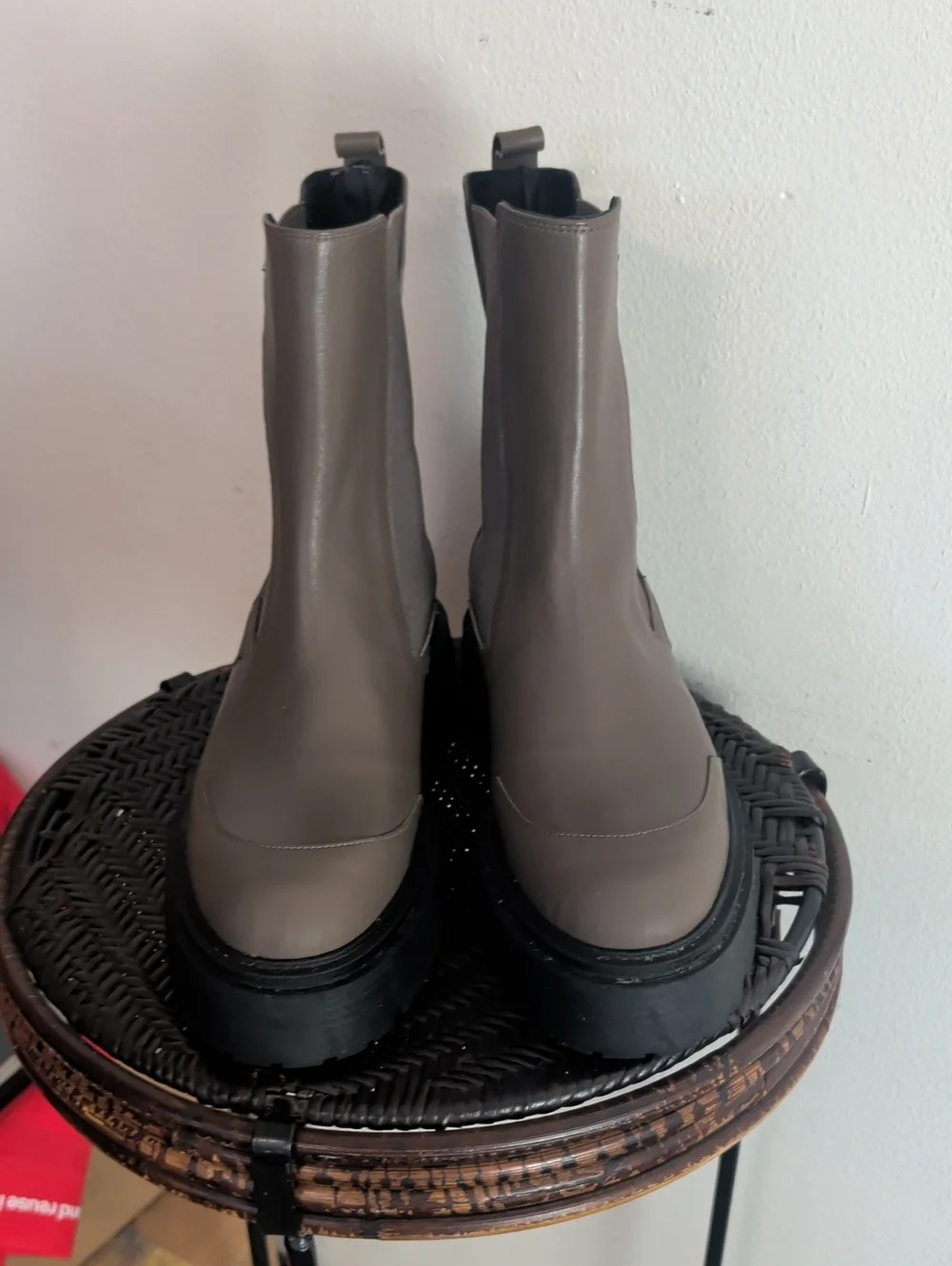 The Elda By M. Gemi Women Size 40= US 9 Grey Boots